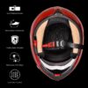 AHR Motorcycle Helmet Modular Flip up Full Face Dual Visor 6