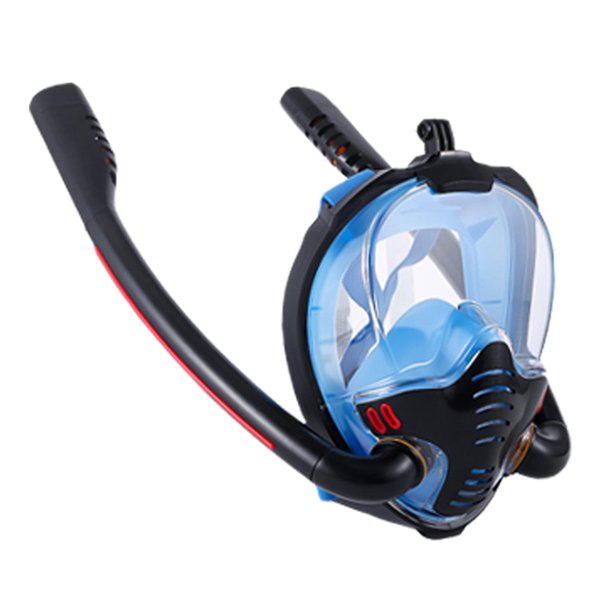 OUTAD Adult Swimming Mask Double Breathing Tube